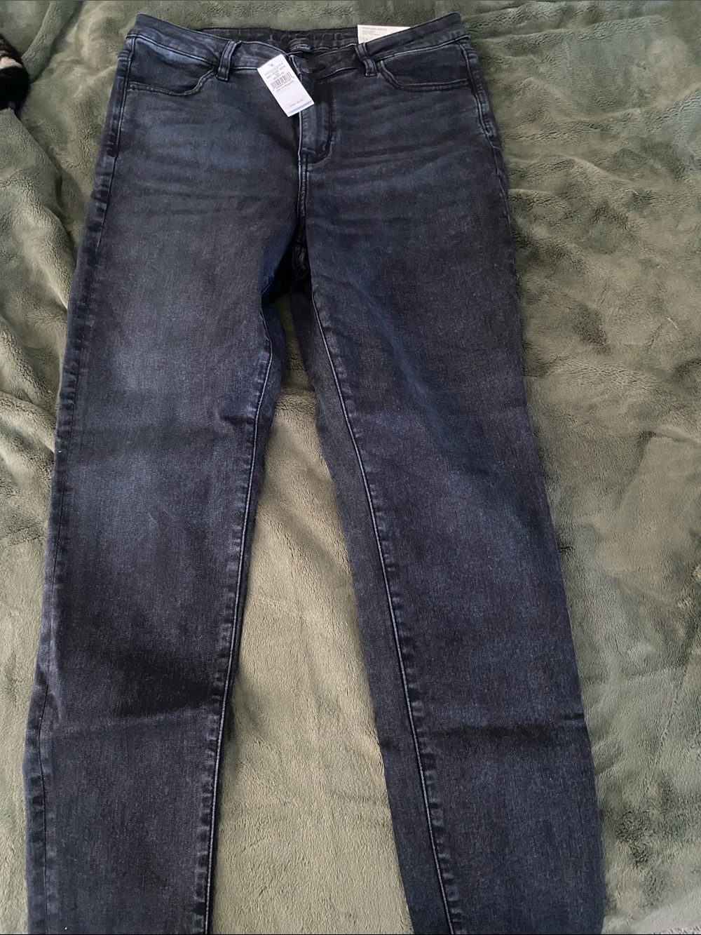 American Eagle Outfitters Women's Dark Gray/Black Jeggings
